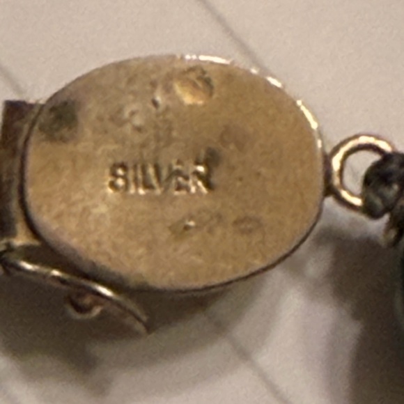 Vintage Malachite Necklace • traditional Hand Knotted silk• Silver gilt clasp - Picture 10 of 10